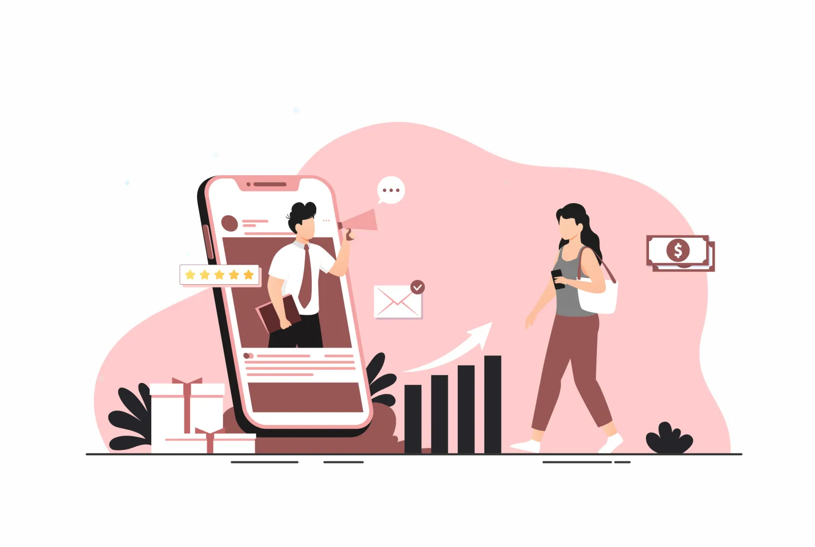 Marketer reviewing paid campaign performance dashboards